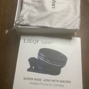 LIEQI Super Wide Lens w/ Macro for your phone